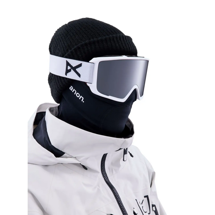 Anon M3 MFI With Bonus Lens Goggles 2025 White / Sunny Onyx / Variable Violet 