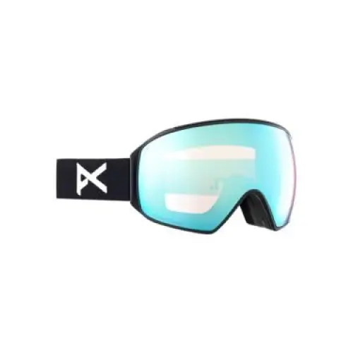 Anon M4 Toric Goggles + Bonus Lens + MFI® Face Mask 2024 Black / Perceive Variable Blue / Cloudy Pink 
