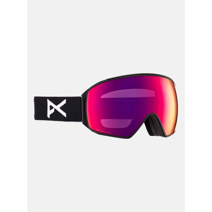 Anon M4 Toric Goggles + Bonus Lens + MFI® Mask Black / Perceive Sunny Red / Cloudy Burst 