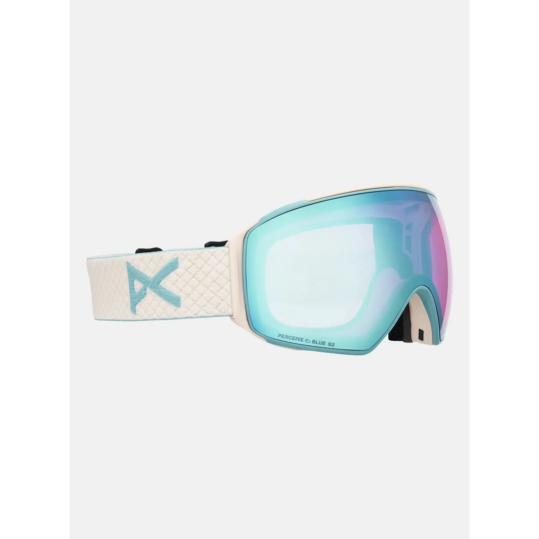 Anon M4 Toric Goggles + Bonus Lens + MFI® Mask Oat / Perceive Variable Blue / Cloudy Pink 