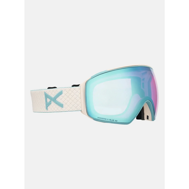 Anon M4 Toric Goggles + Bonus Lens + MFI® Mask Oat / Perceive Variable Blue / Cloudy Pink 