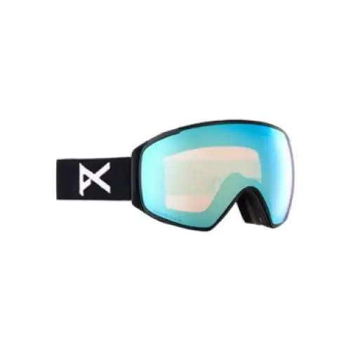Anon M4S Toric Goggles + Bonus Lens + MFI face mask 2023 Black / Perceive Variable Blue 