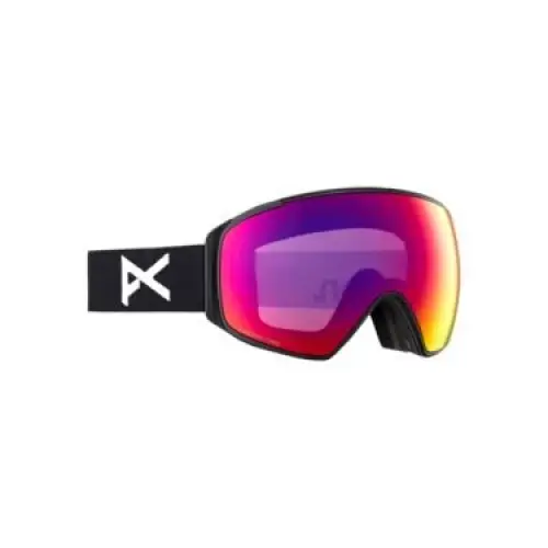 Anon M4S Toric Goggles + Bonus Lens + MFI face mask 2024 Black / Perceive Sunny Red / Cloudy Burst 