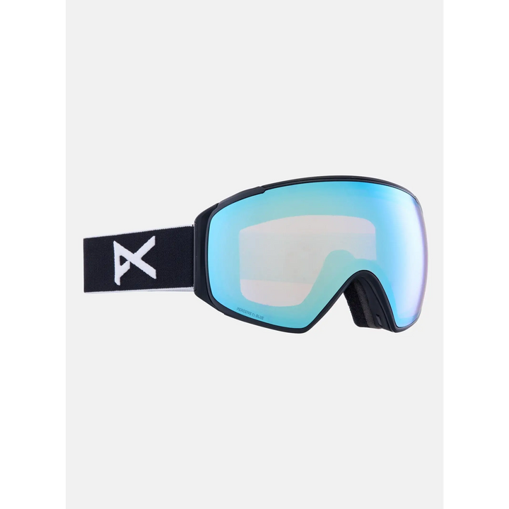 Anon M4S Toric Goggles + Bonus Lens + MFI® Face Mask Black / Perceive Variable Blue / Cloudy Pink 