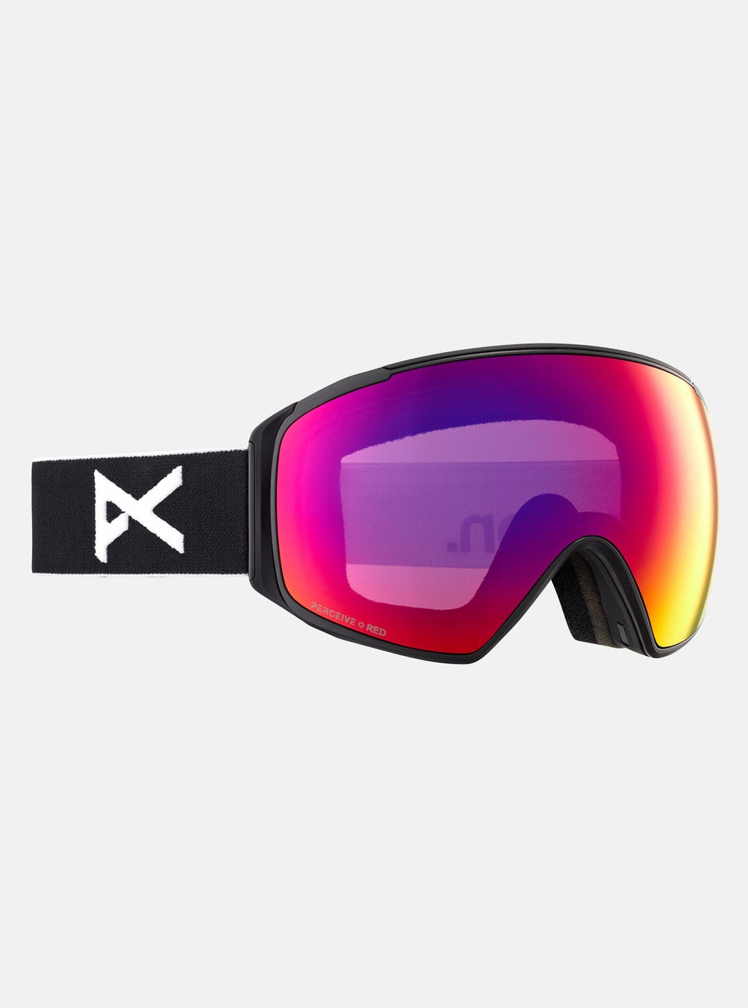 Anon M4S Toric Goggles + Bonus Lens + MFI® Face Mask Black / Perceive Sunny Red / Cloudy Burst 