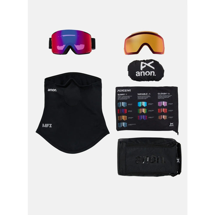 Anon M5 Goggles + Bonus Lens + MFI® Face Mask 