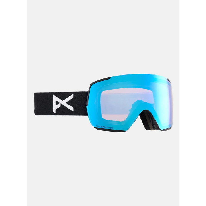 Anon M5S Goggle + Bonus Lens + MFI® Face Mask Black / Perceive Variable Blue / Cloudy Pink 