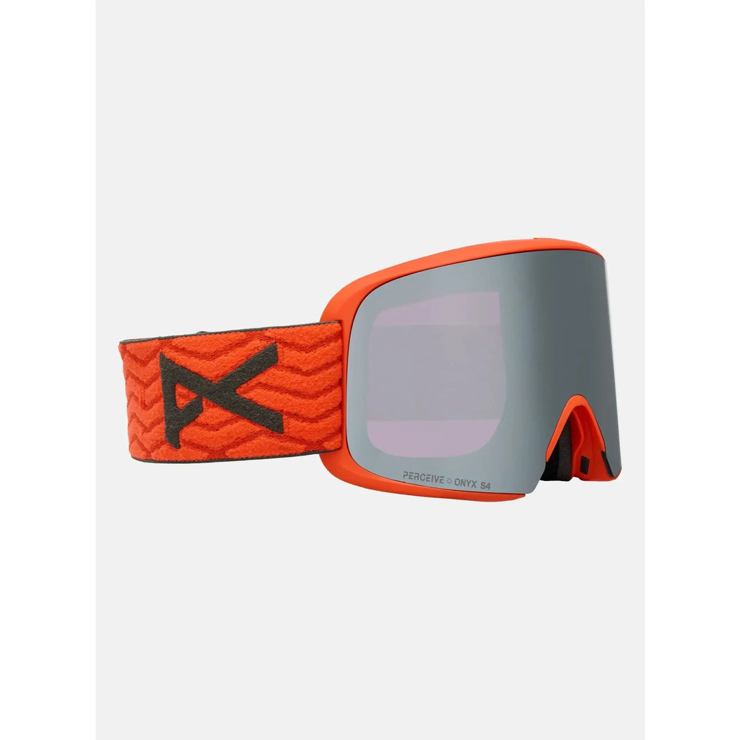 Anon M6 Goggles + Bonus Lens + MFI® Face Mask Fiesta Red / Perceive Sunny Onyx / Variable Violet 
