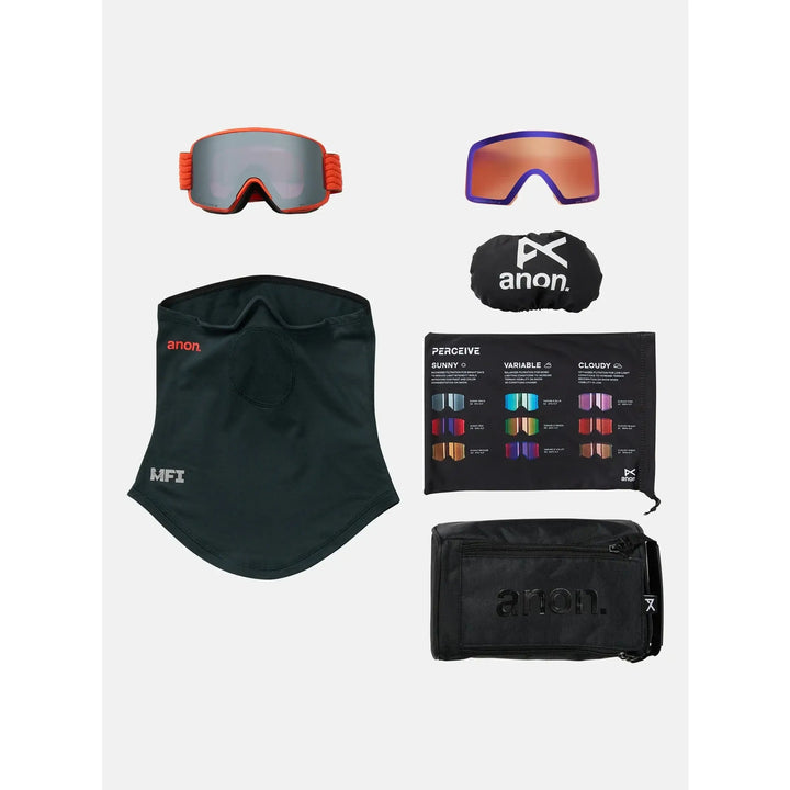 Anon M6 Goggles + Bonus Lens + MFI® Face Mask 