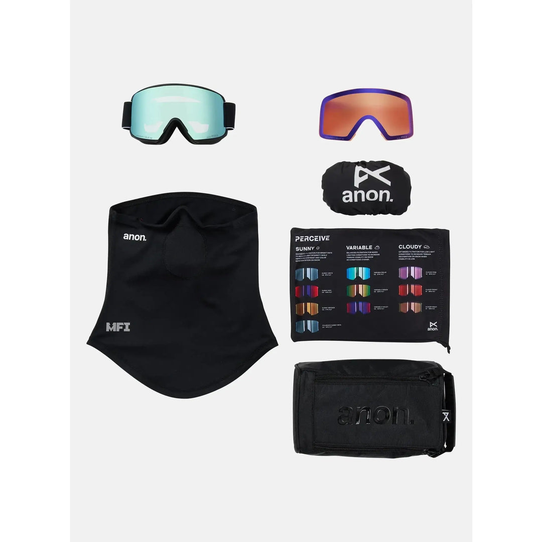 Anon M6S Goggles + Bonus Lens + MFI® Face Mask 