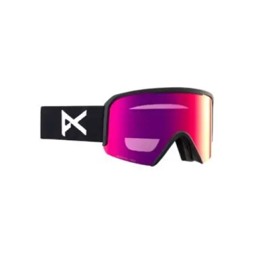 Anon Nesa Goggles + Bonus Lens 2024 Black / Perceive Sunny Red / Cloudy Burst 