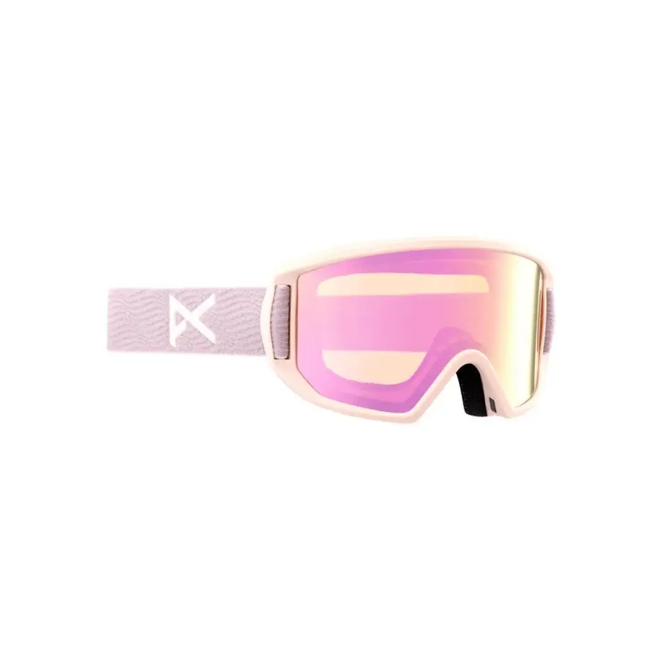 Anon Relapse Jr. Goggles + MFI® Face Mask 2024 Elderberry / Pink Amber 