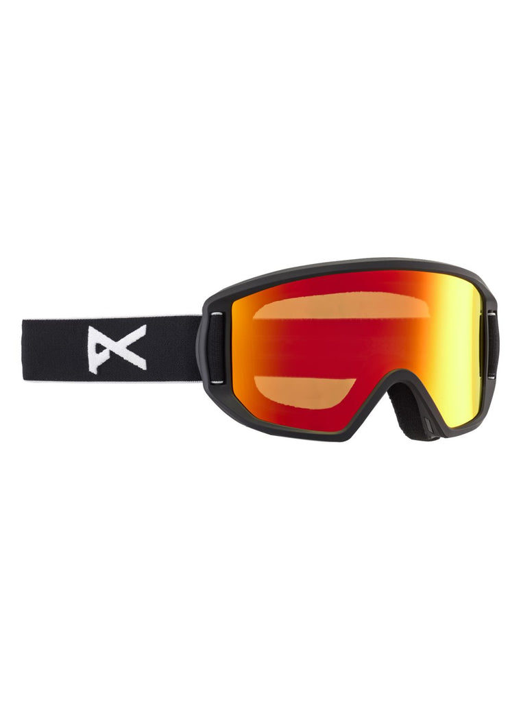 Anon Relapse Jr MFI Goggles 2025 Black / Red Solex 