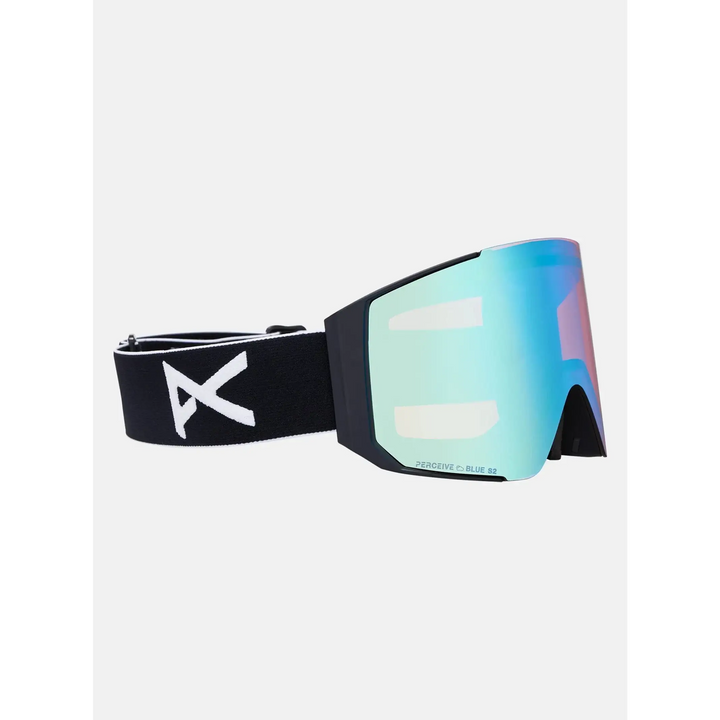 Anon Sync Goggles + Bonus Lens + MFI® Face Mask Black / Perceive Variable Blue / Cloudy Pink 