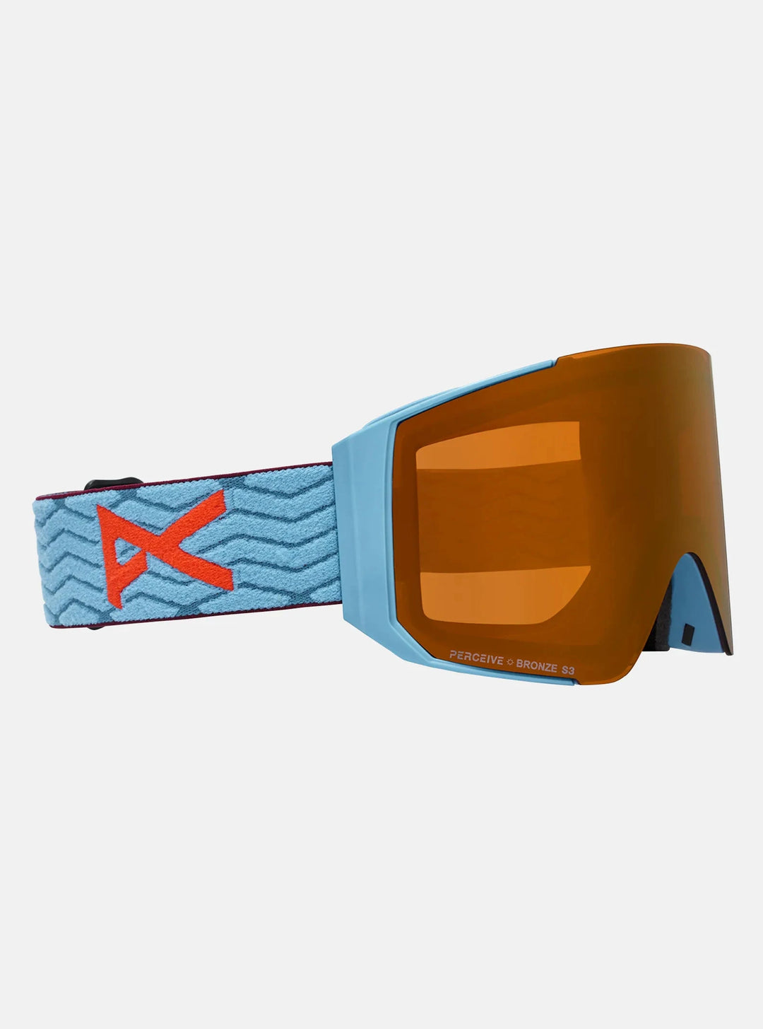 Anon Sync Goggles + Bonus Lens + MFI® Face Mask Retro Blue / Perceive Sunny Bronze / Cloudy Burst 