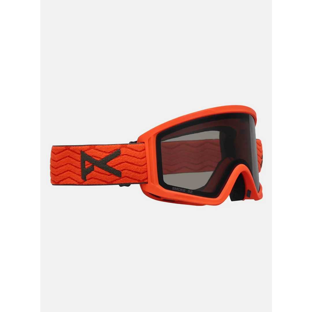 Anon Tracker 2.0 Youth Goggles + MFI® Face Mask Fiesta Red / Smoke 