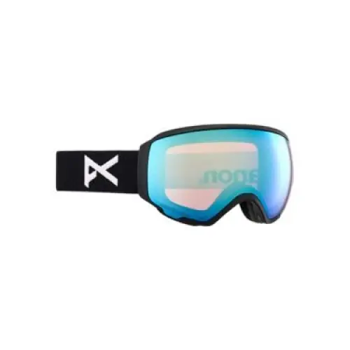 Anon WM1 Goggles + Bonus Lens + MFI® Face Mask 2023 Black / Perceive Variable Blue 