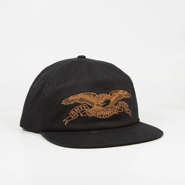 Anti Hero Basic Eagle Cap - Black / Gold