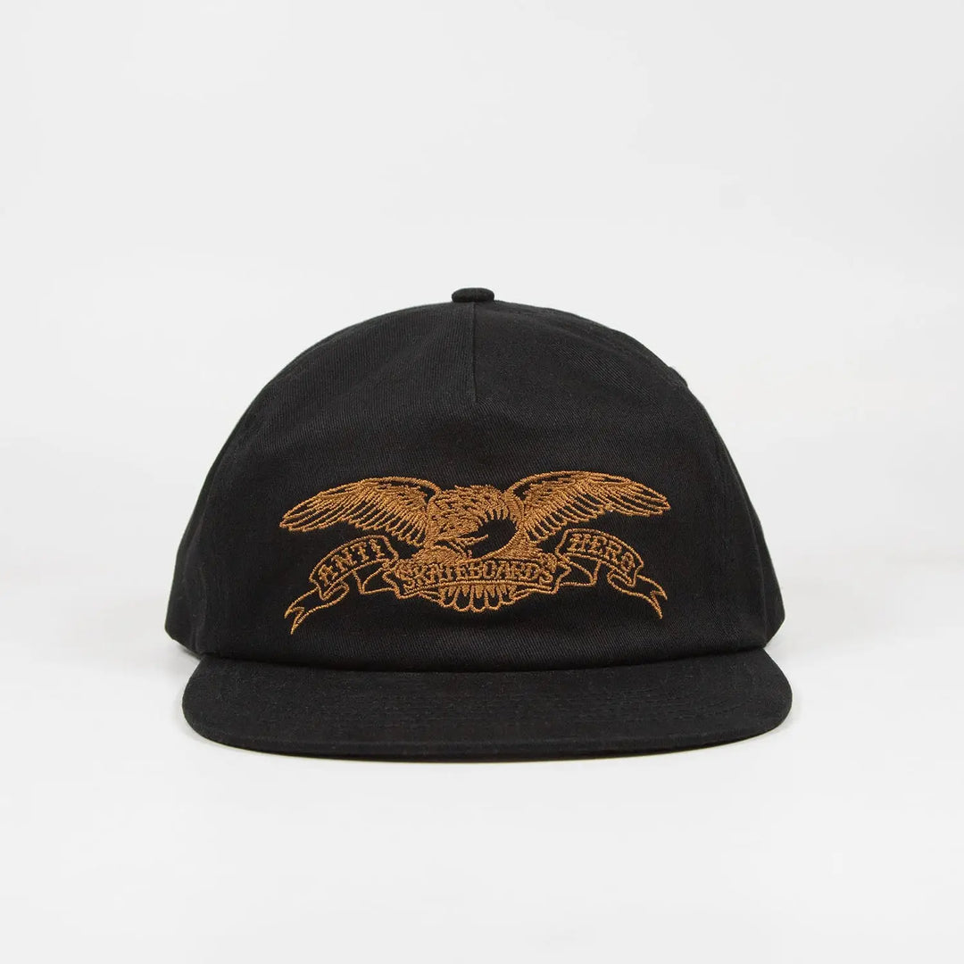 Anti Hero Basic Eagle Cap - Black / Gold