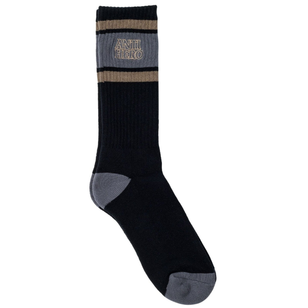 Anti Hero Blackhero Outline Embroidered Socks 