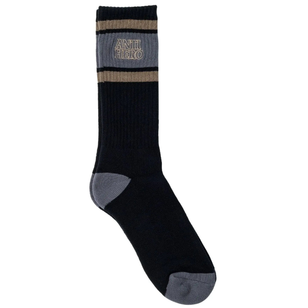 Anti Hero Blackhero Outline Embroidered Socks 