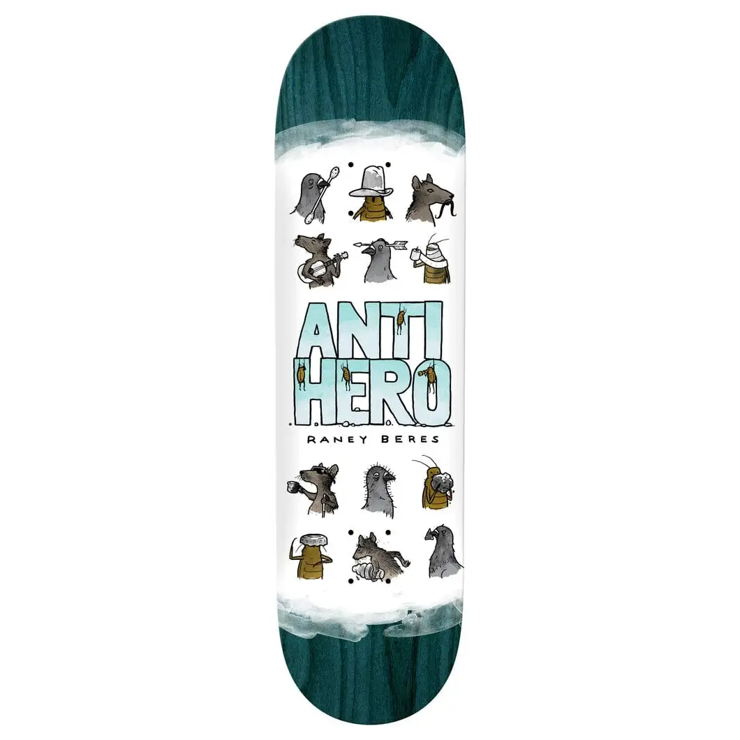 Anti Hero Raney Usual Suspects Deck 8.38 