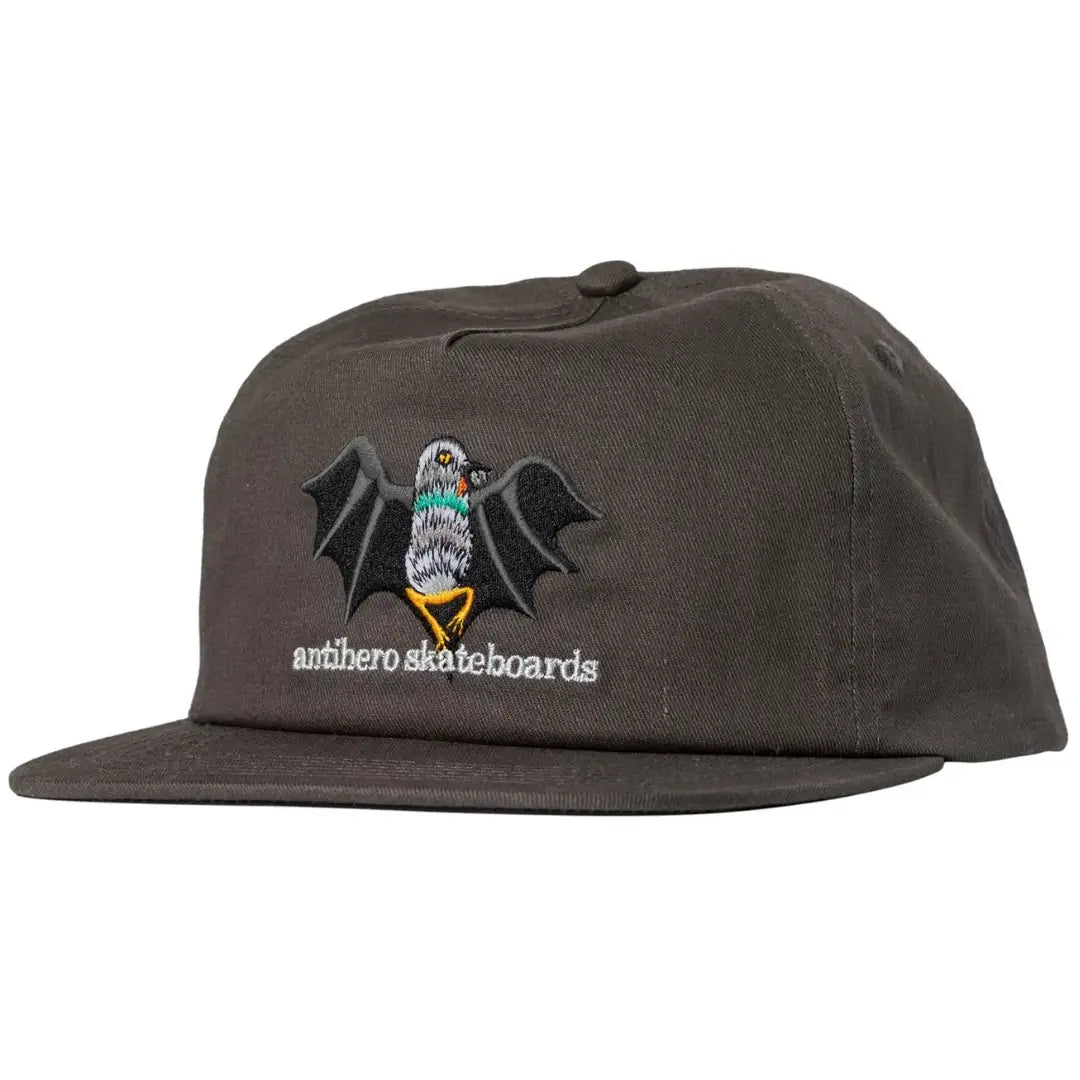Anti Hero Vampigeon Snapback Cap - Charcoal