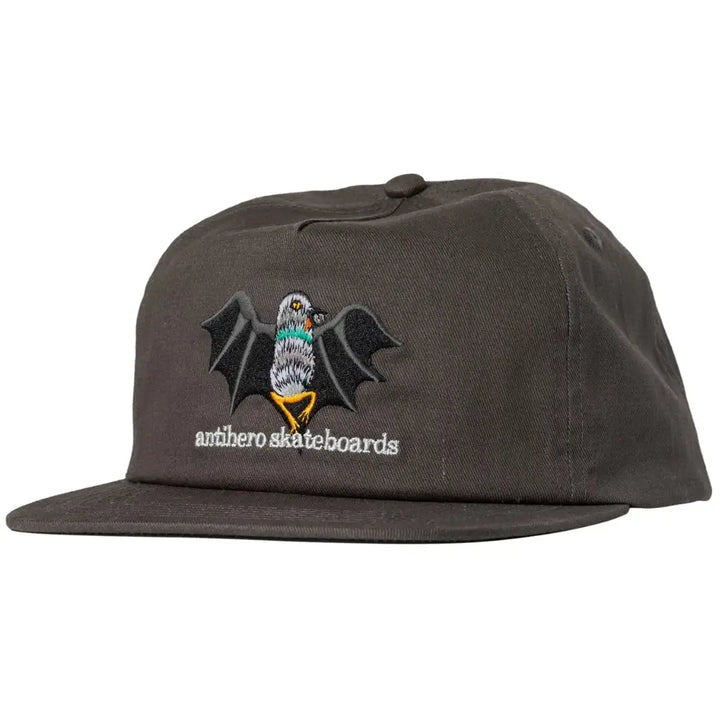 Anti Hero Vampigeon Snapback Cap - Charcoal