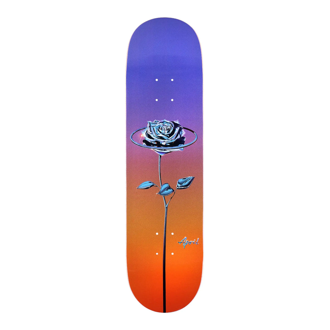 April Chrome Rose Colour Skateboard Deck - 8.25’’