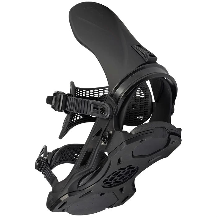 Arbor Hemlock Snowboard Bindings 2024 Black S / M 