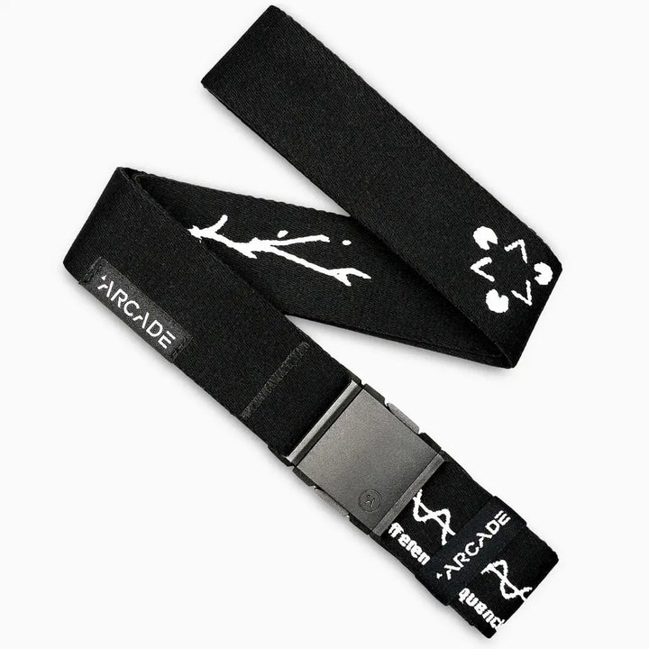 Arcade Charmer Belt - Black White