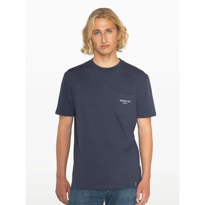 Armada BLENNY POCKET T-Shirt Indigo S 