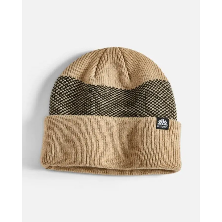 Autumn Birdseye Beanie Khaki 