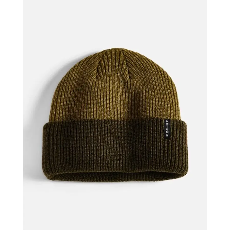 Autumn Blocked Beanie Army 