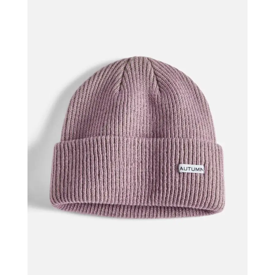 Autumn Cord Beanie Dusty Pink 