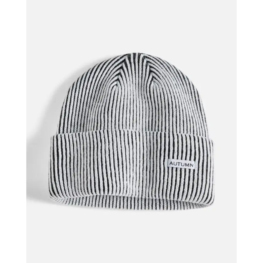 Autumn Cord Beanie White 