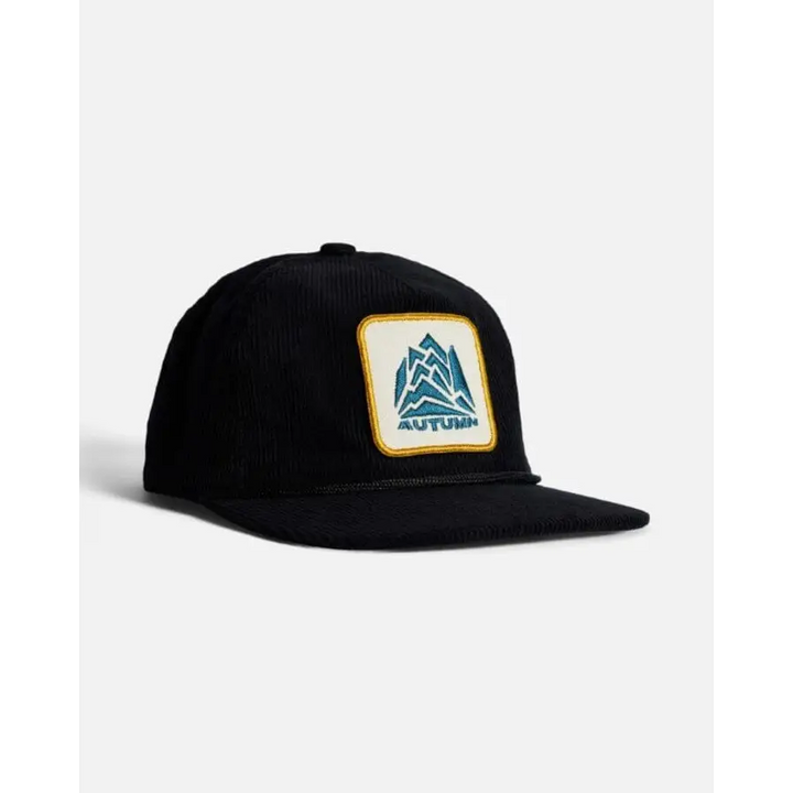 Autumn Cord Rope Hat Black 