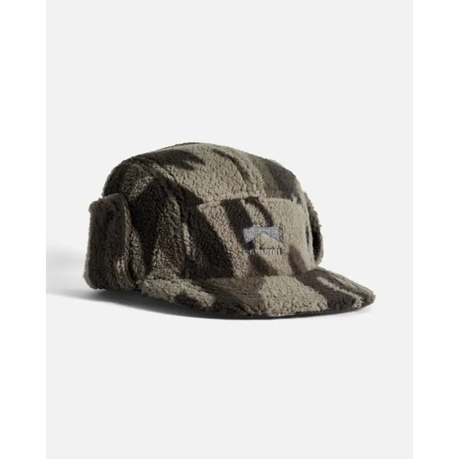 Autumn Fleece Flap Cap Stone Grey 