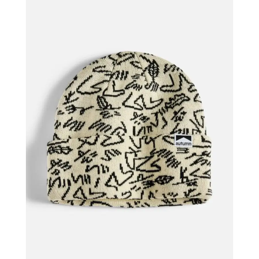 Autumn Gus Camo Beanie Natural 