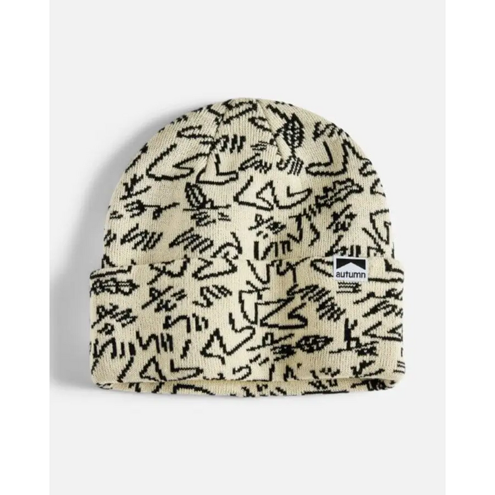 Autumn Gus Camo Beanie Natural 