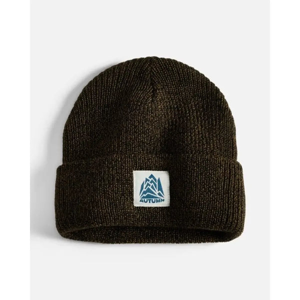 Autumn Marl Beanie - Army