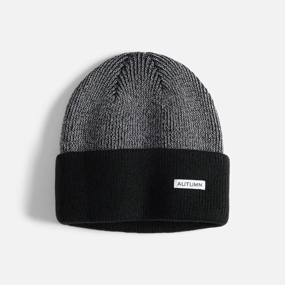 Autumn Reflect Beanie - Black