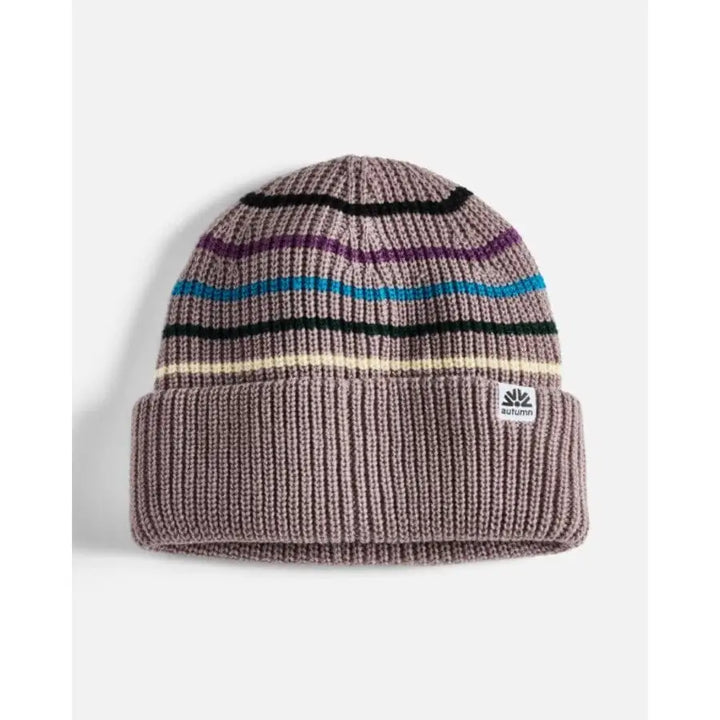 Autumn Retro Beanie Light Purple 