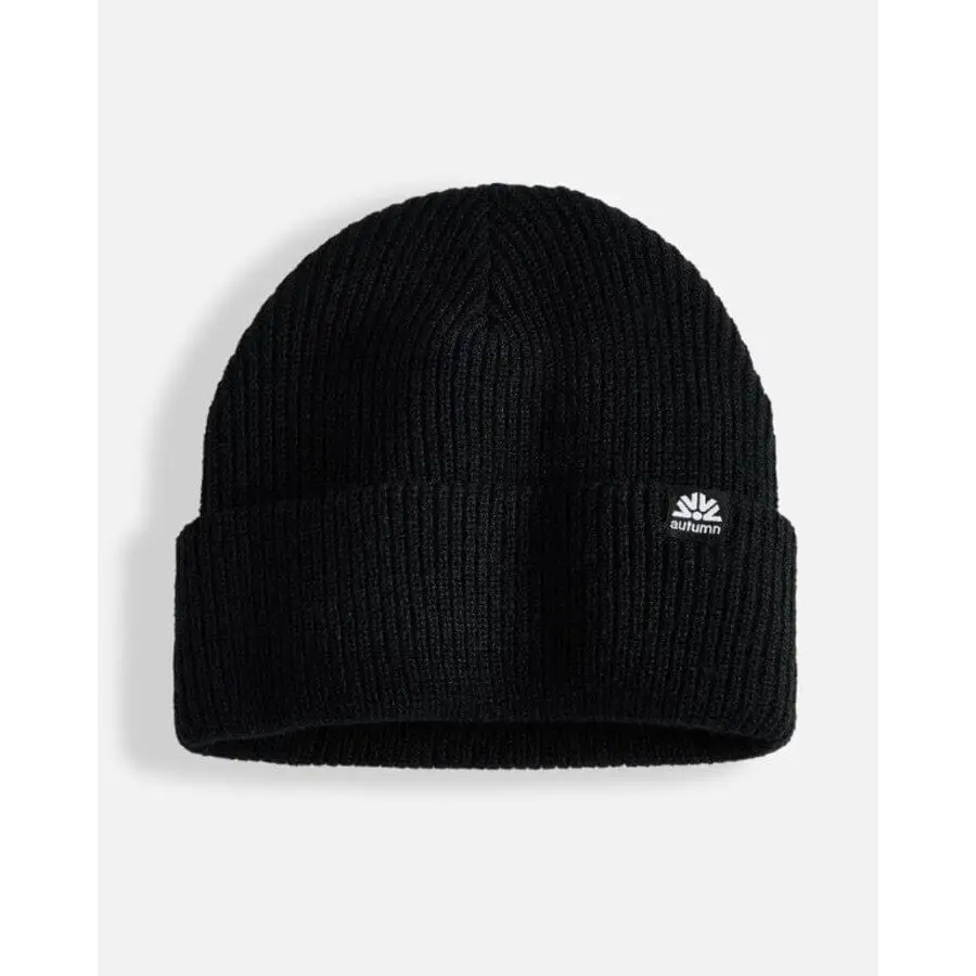 Autumn Simple Beanie Black 