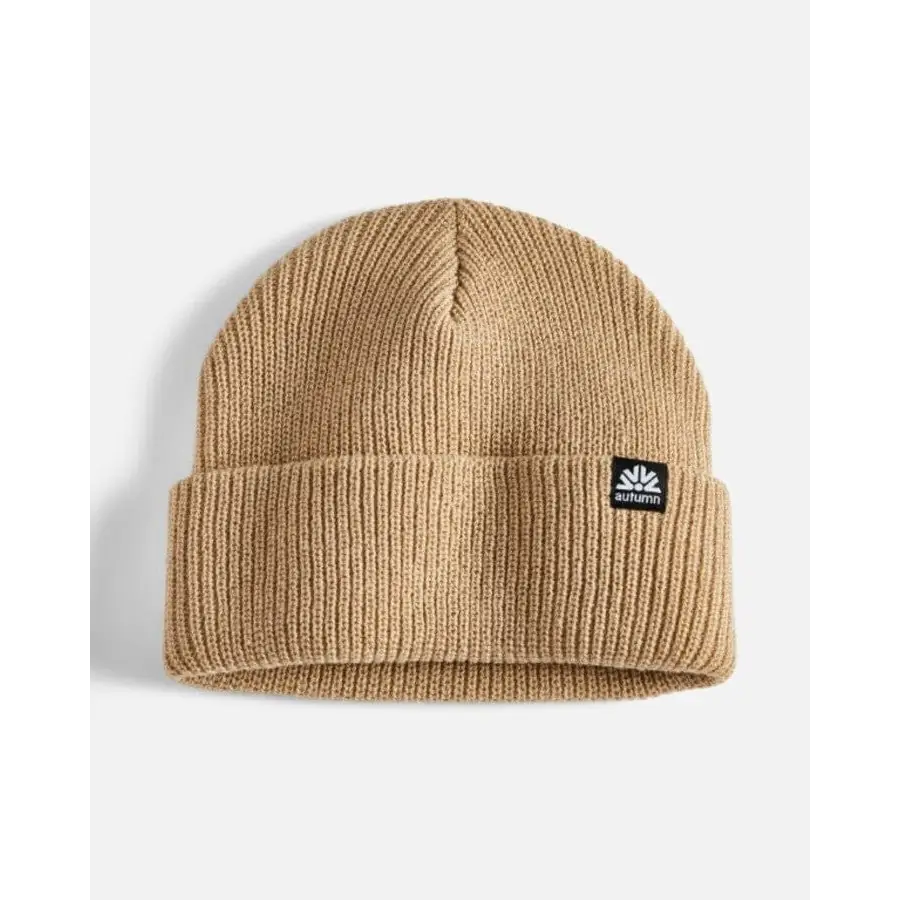 Autumn Simple Beanie Khaki 