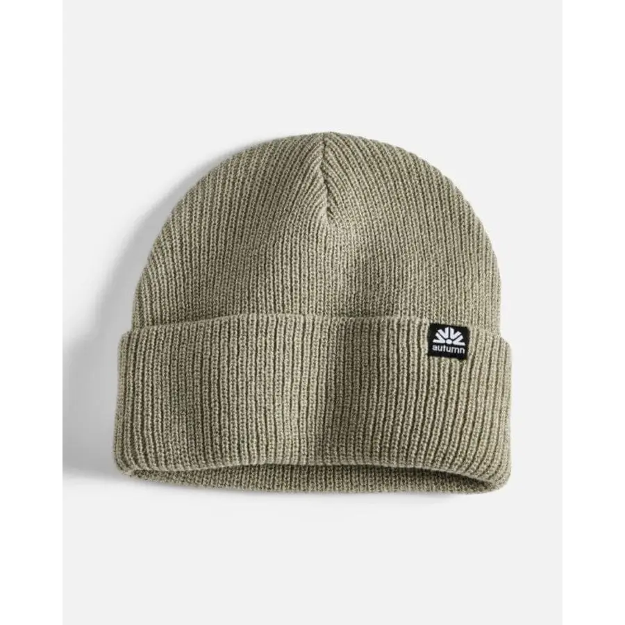 Autumn Simple Beanie Stone Grey 