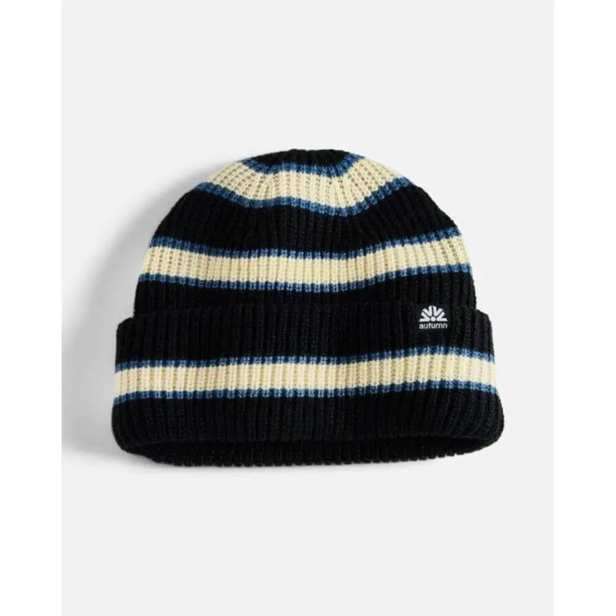 Autumn Slacker Beanie Black 