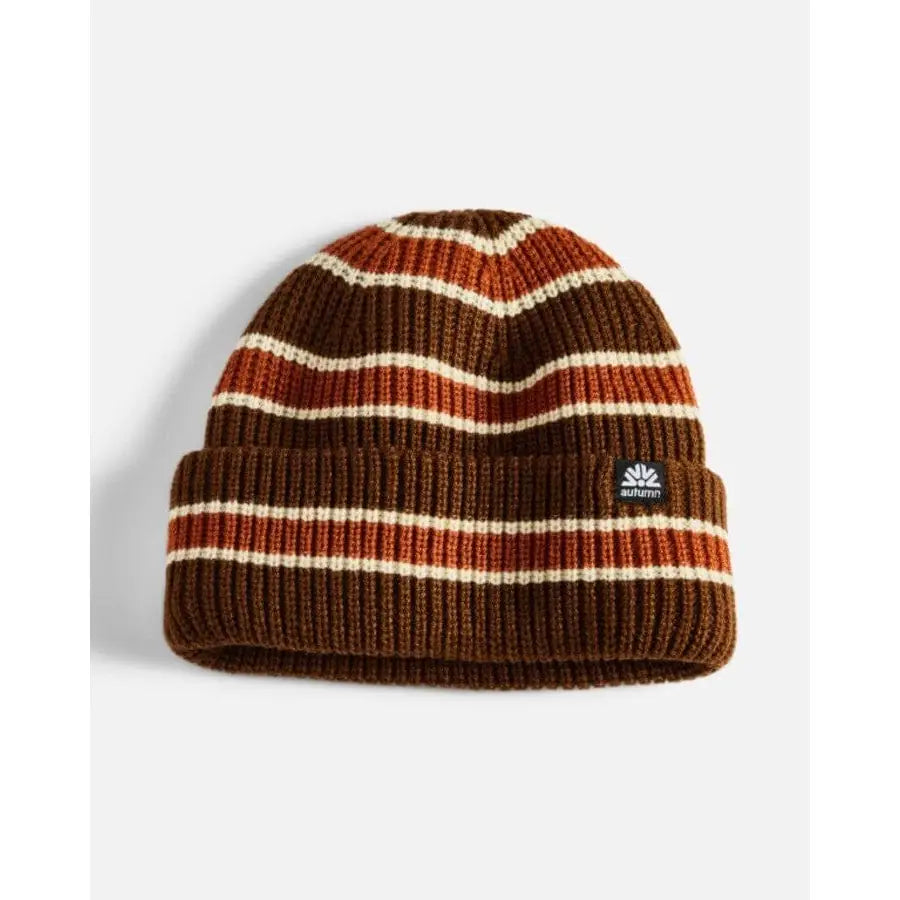 Autumn Slacker Beanie Brown 