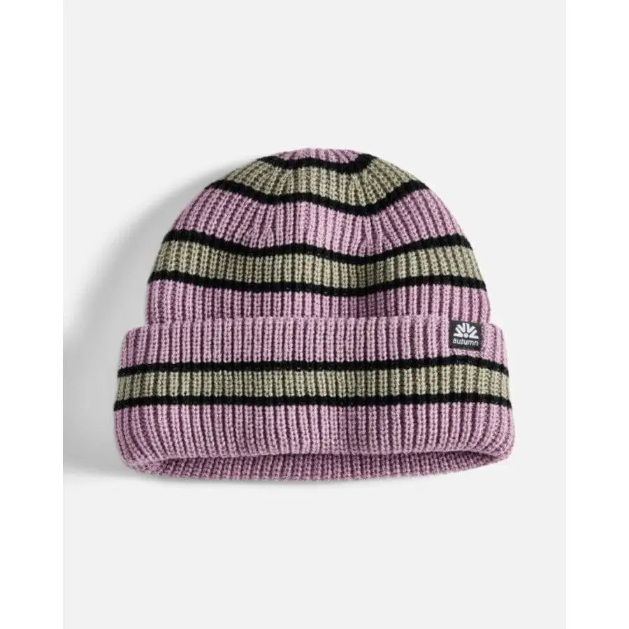 Autumn Slacker Beanie Dusty Pink 