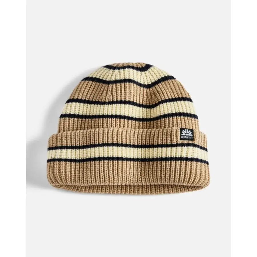 Autumn Slacker Beanie Khaki 